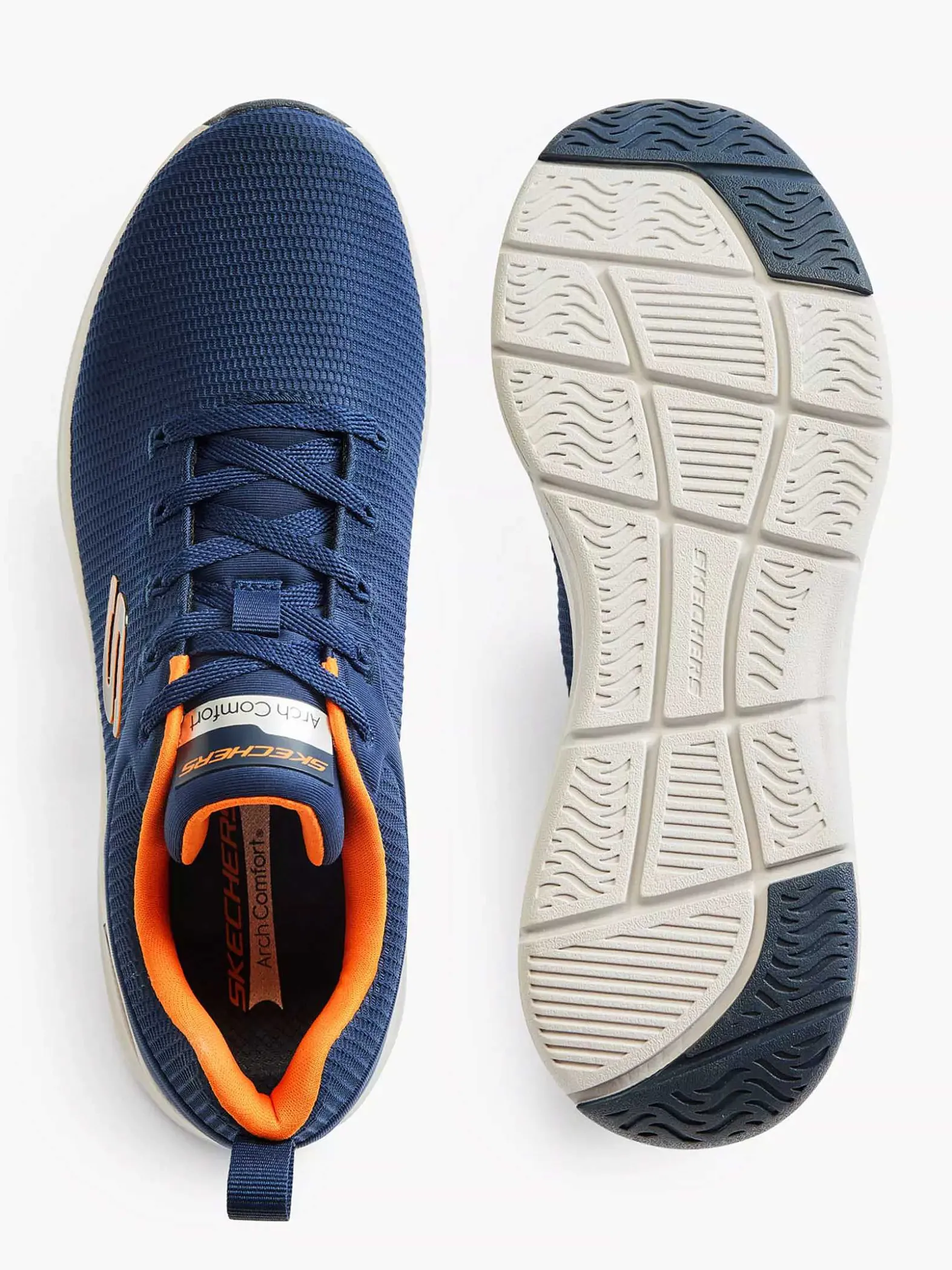 Skechers Donkerblauwe Arch Comfort - Day Maker-Heren Sneakers