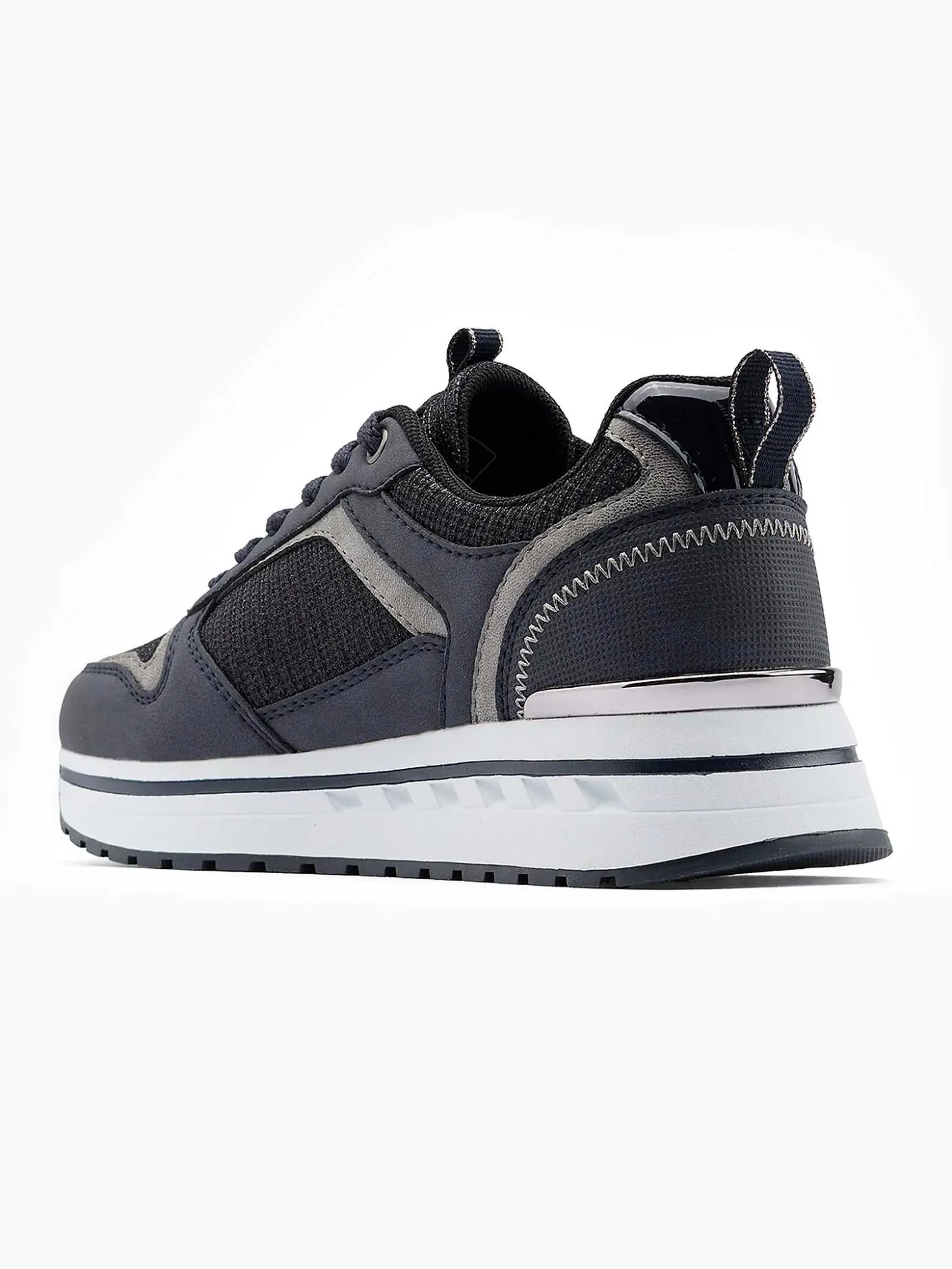 Graceland Donkerblauwe Chunky Sneaker-Dames Sneakers