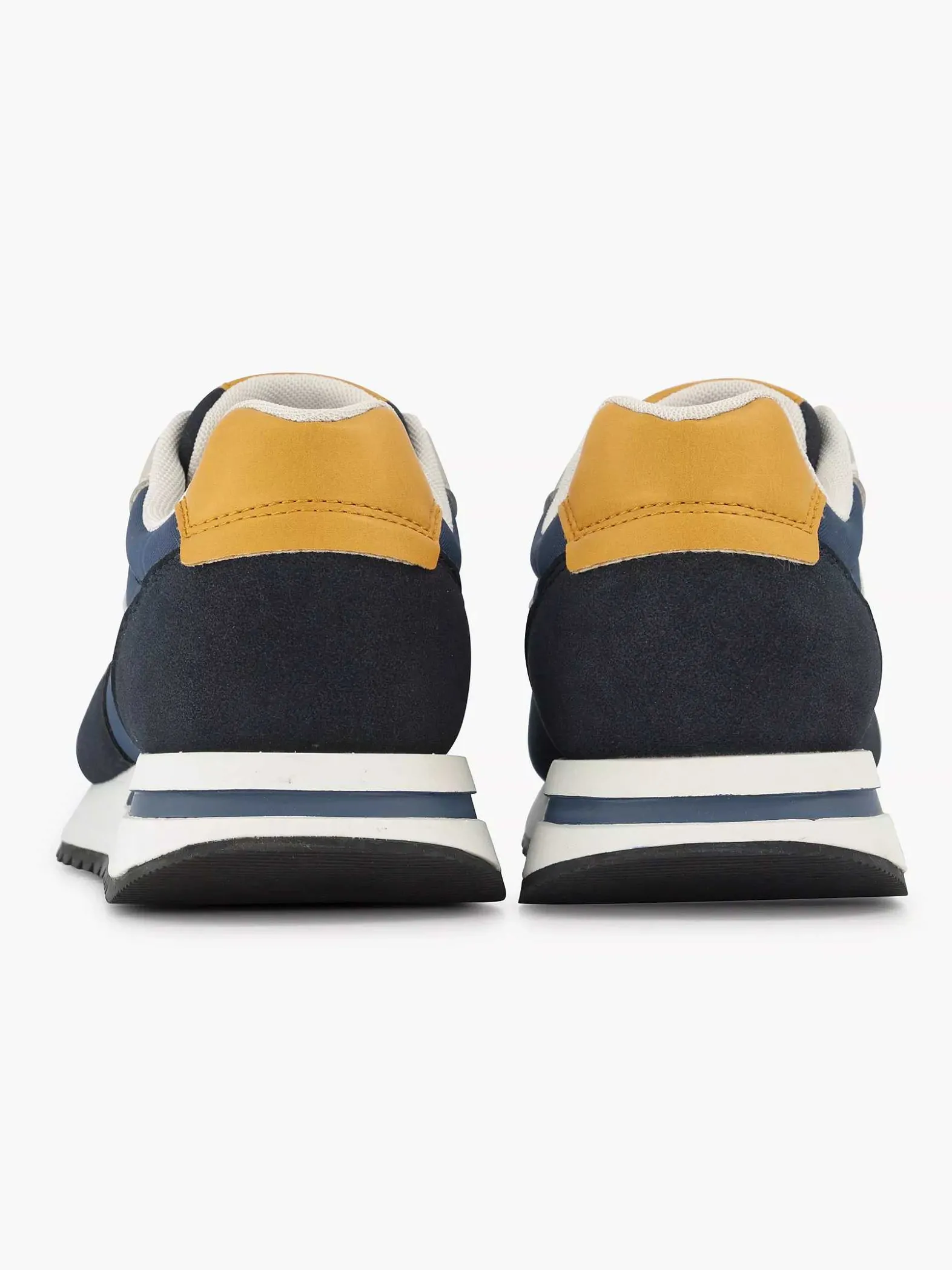 Memphis One Donkerblauwe Chunky Sneaker-Heren Sneakers