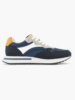 Memphis One Donkerblauwe Chunky Sneaker-Heren Sneakers
