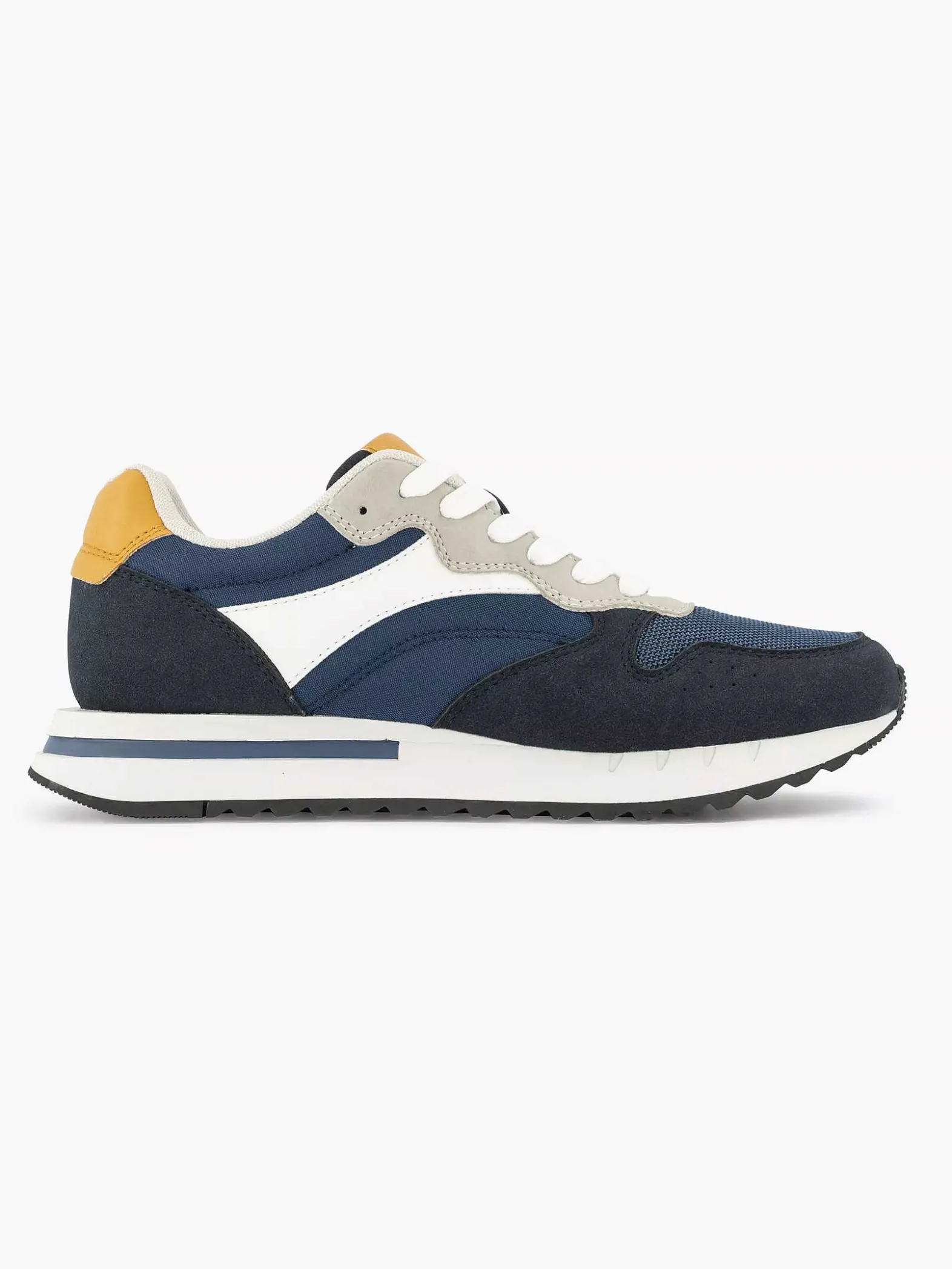 Memphis One Donkerblauwe Chunky Sneaker-Heren Sneakers