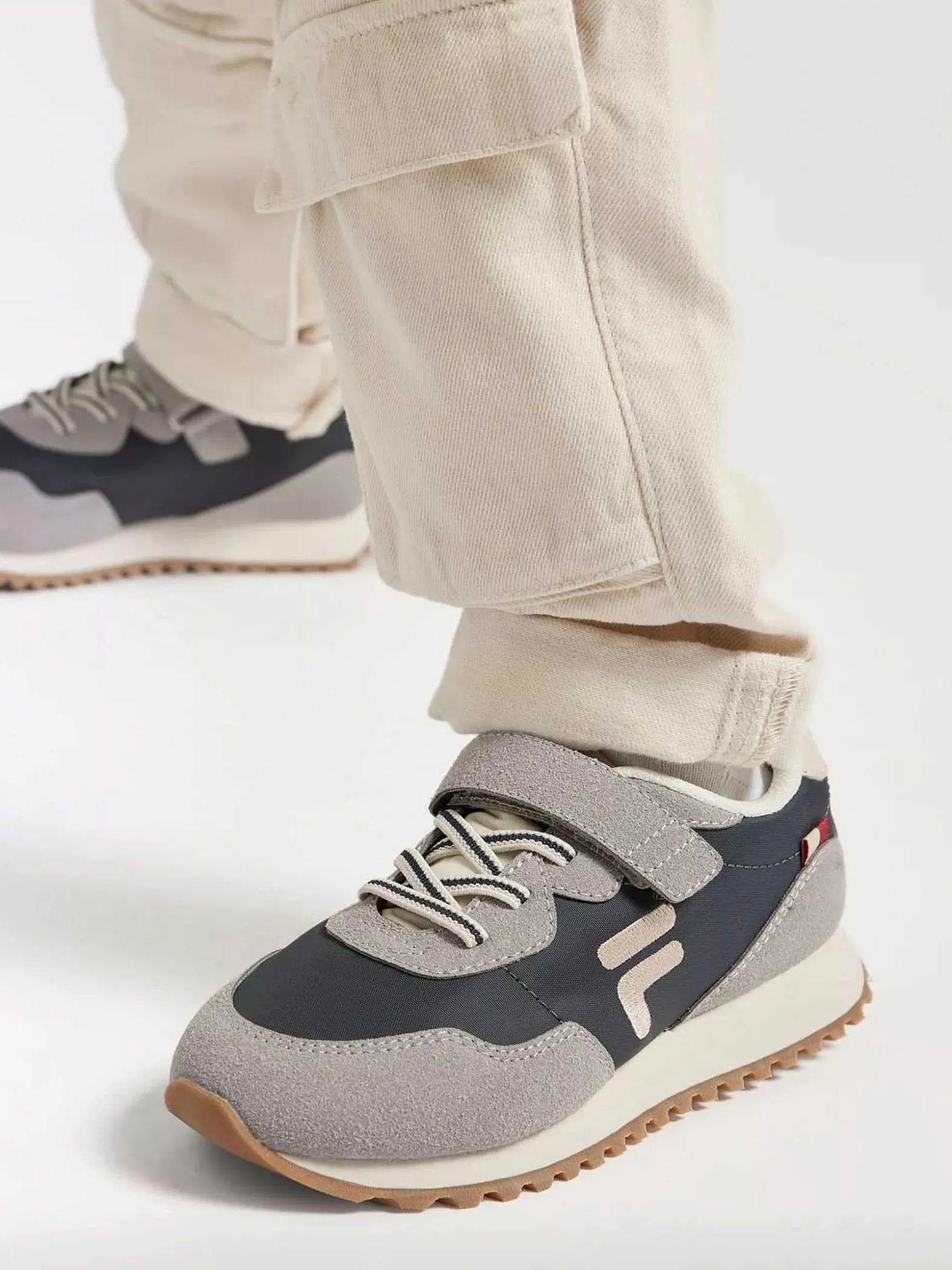 FILA Donkerblauwe Chunky Sneaker-Kinderen Jongensschoenen