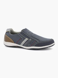 Easy Street Donkerblauwe Comfort Instapper-Heren Instappers
