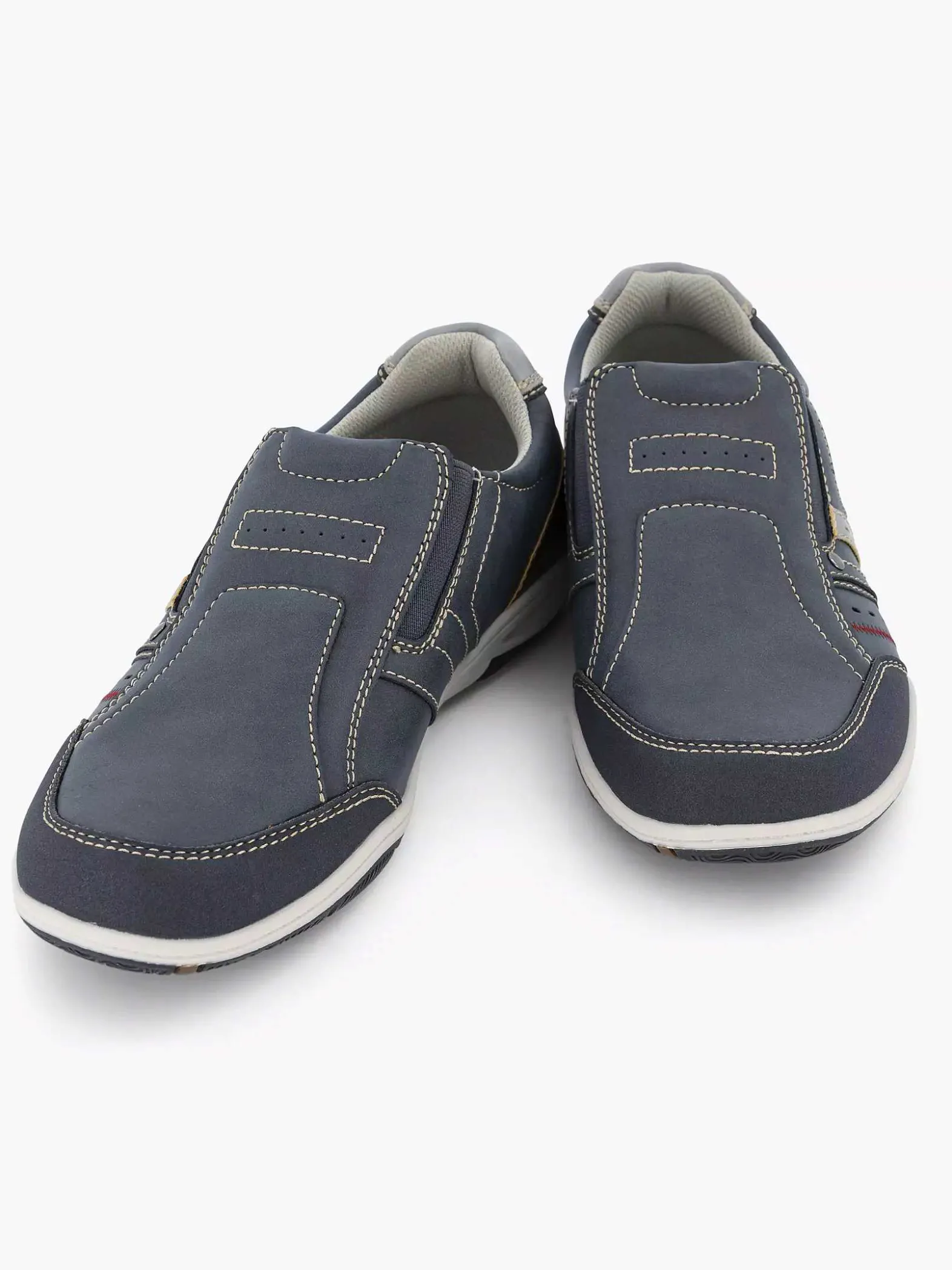 Easy Street Donkerblauwe Comfort Instapper-Heren Instappers