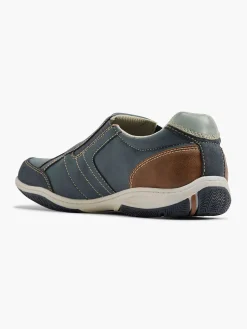 Easy Street Donkerblauwe Comfort Instapper-Heren Instappers