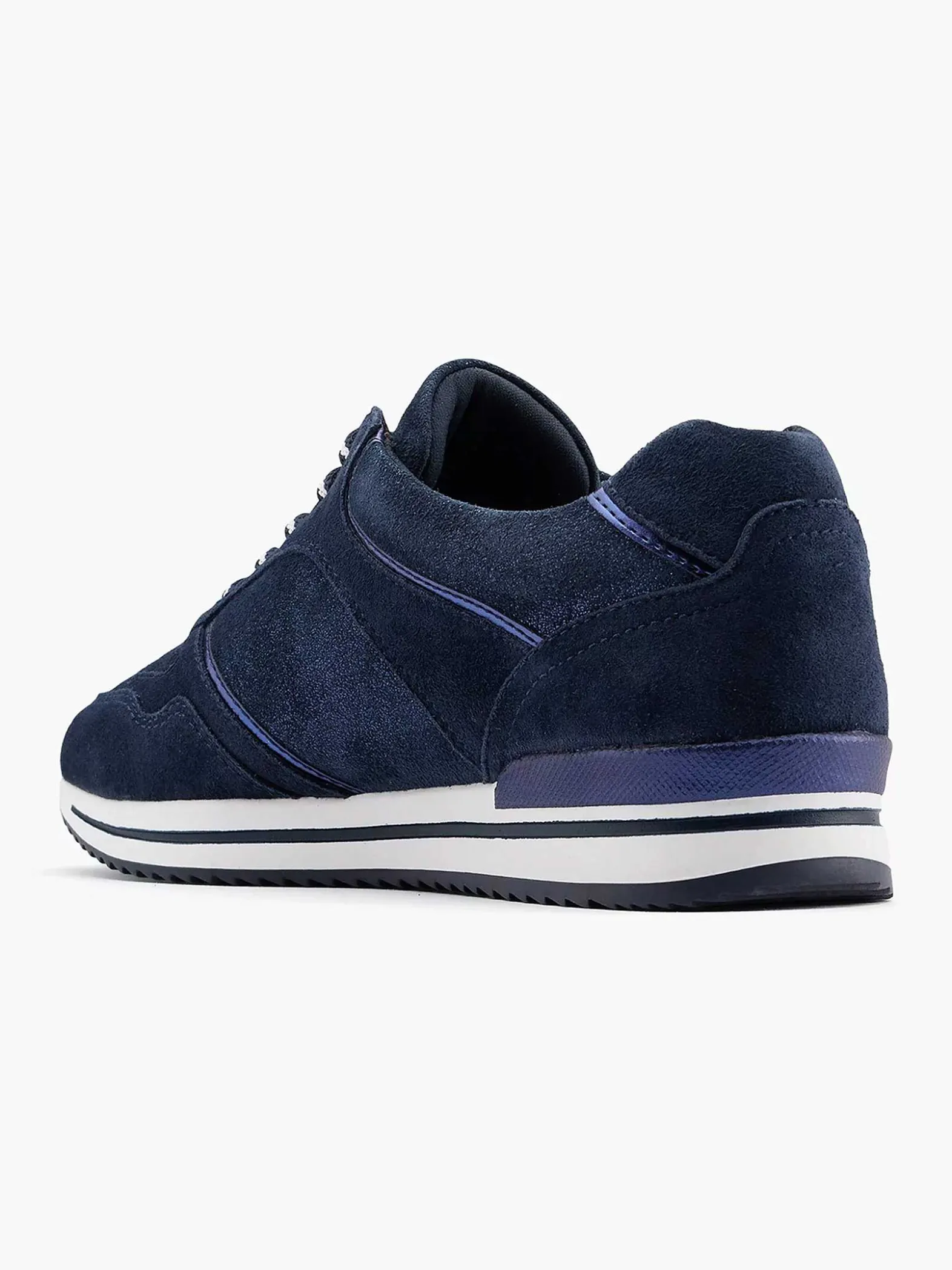 Medicus Donkerblauwe Comfort Sneaker-Dames Comfort Schoenen