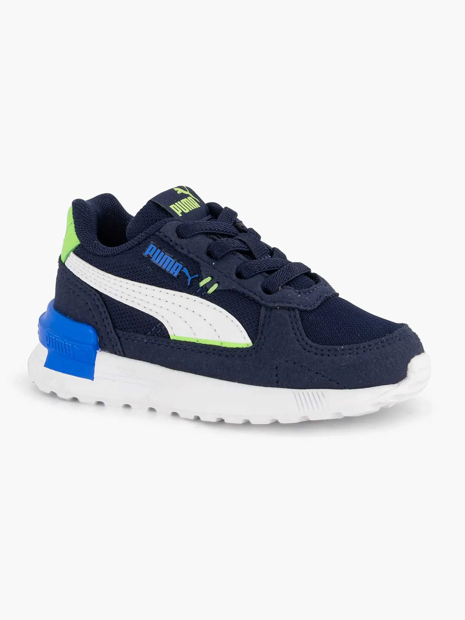 Puma Donkerblauwe Graviton Ac Inf-Kinderen Jongensschoenen