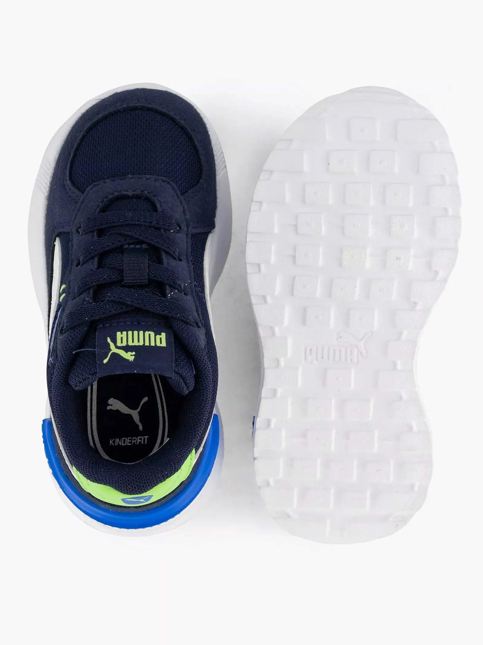 Puma Donkerblauwe Graviton Ac Inf-Kinderen Jongensschoenen