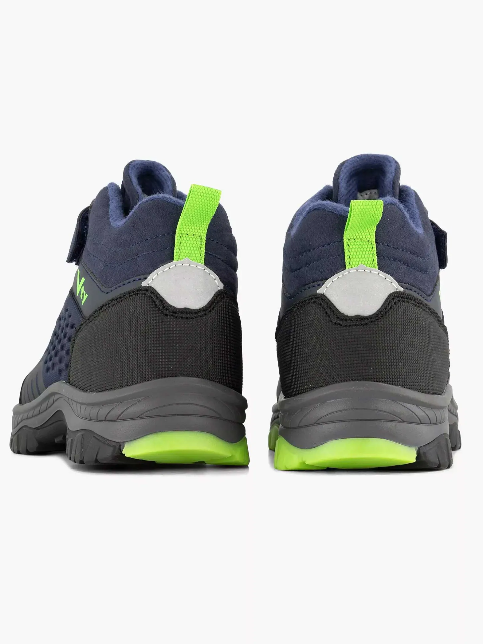 Landrover Donkerblauwe Hoge Sneaker-Kinderen Jongensschoenen