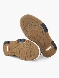 Vty Donkerblauwe Hoge Sneaker-Kinderen Jongensschoenen
