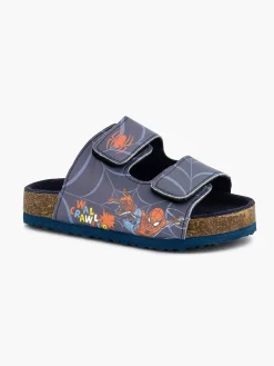 Spiderman Donkerblauwe Slipper-Kinderen Jongensschoenen