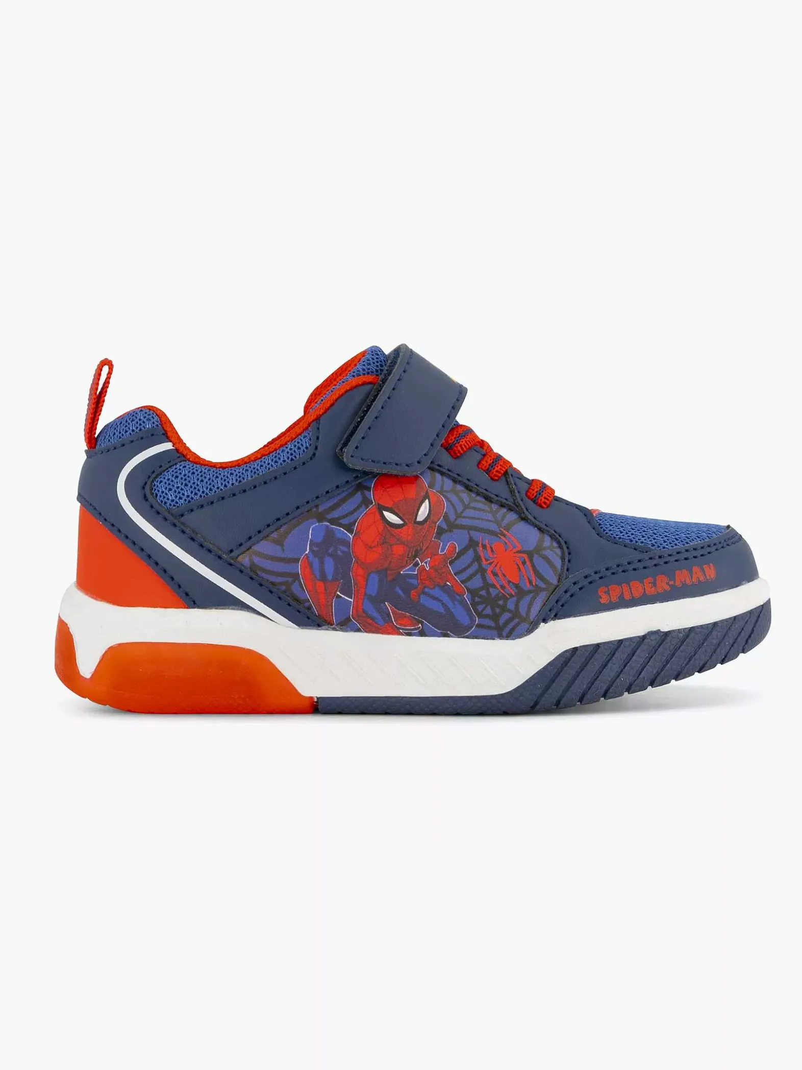 Spiderman Donkerblauwe Sneaker-Kinderen Jongensschoenen