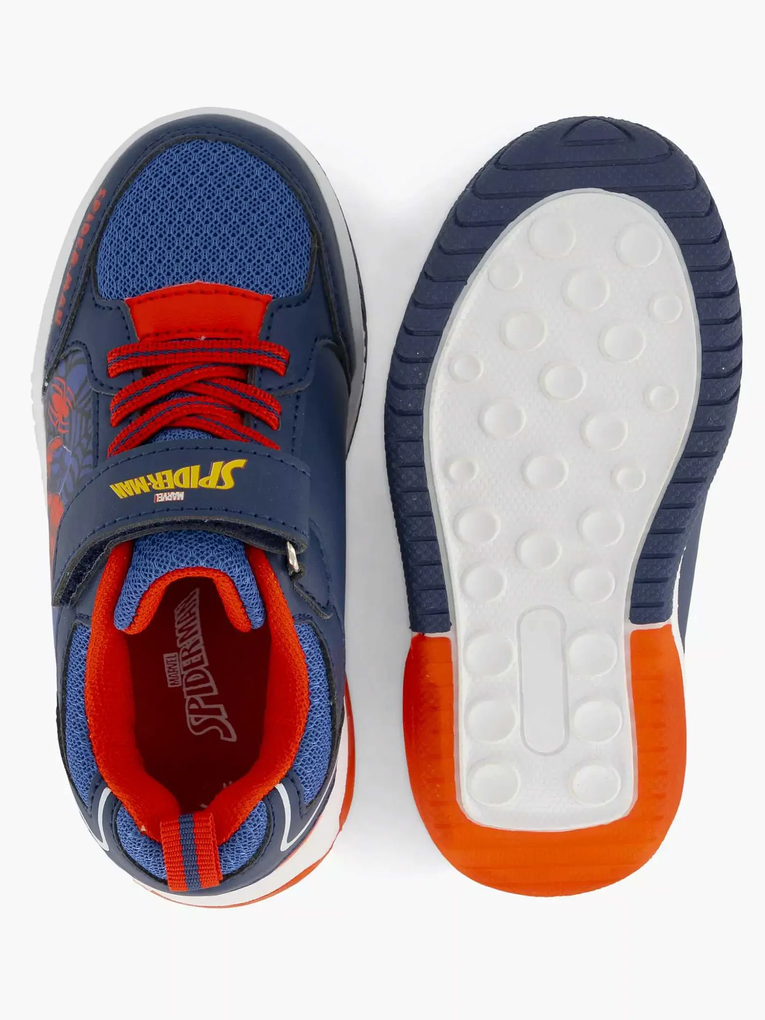 Spiderman Donkerblauwe Sneaker-Kinderen Jongensschoenen