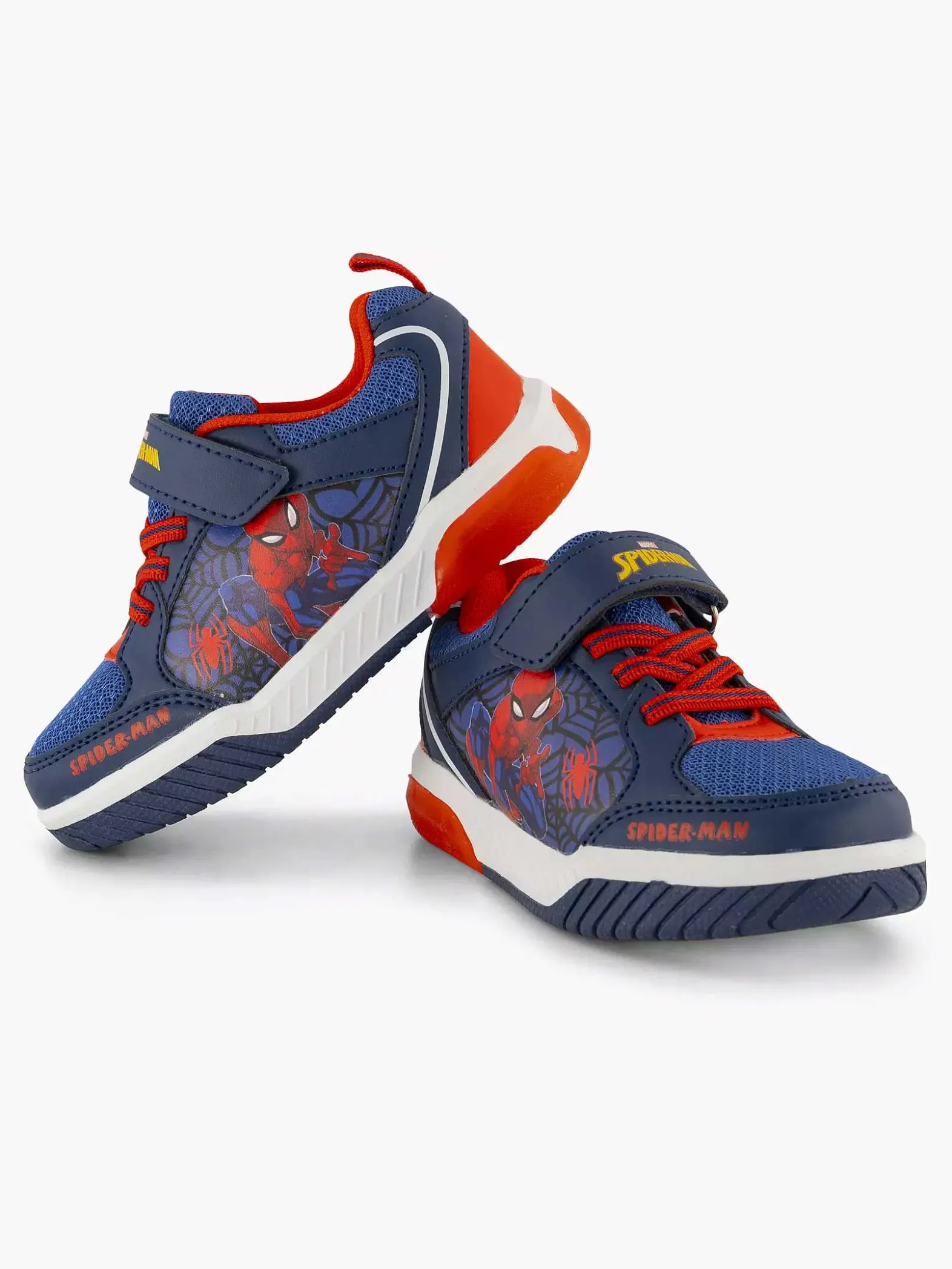 Spiderman Donkerblauwe Sneaker-Kinderen Jongensschoenen