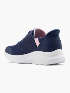 Skechers Donkerblauwe Sneaker Swift Fit - Hands Free-Dames Sneakers