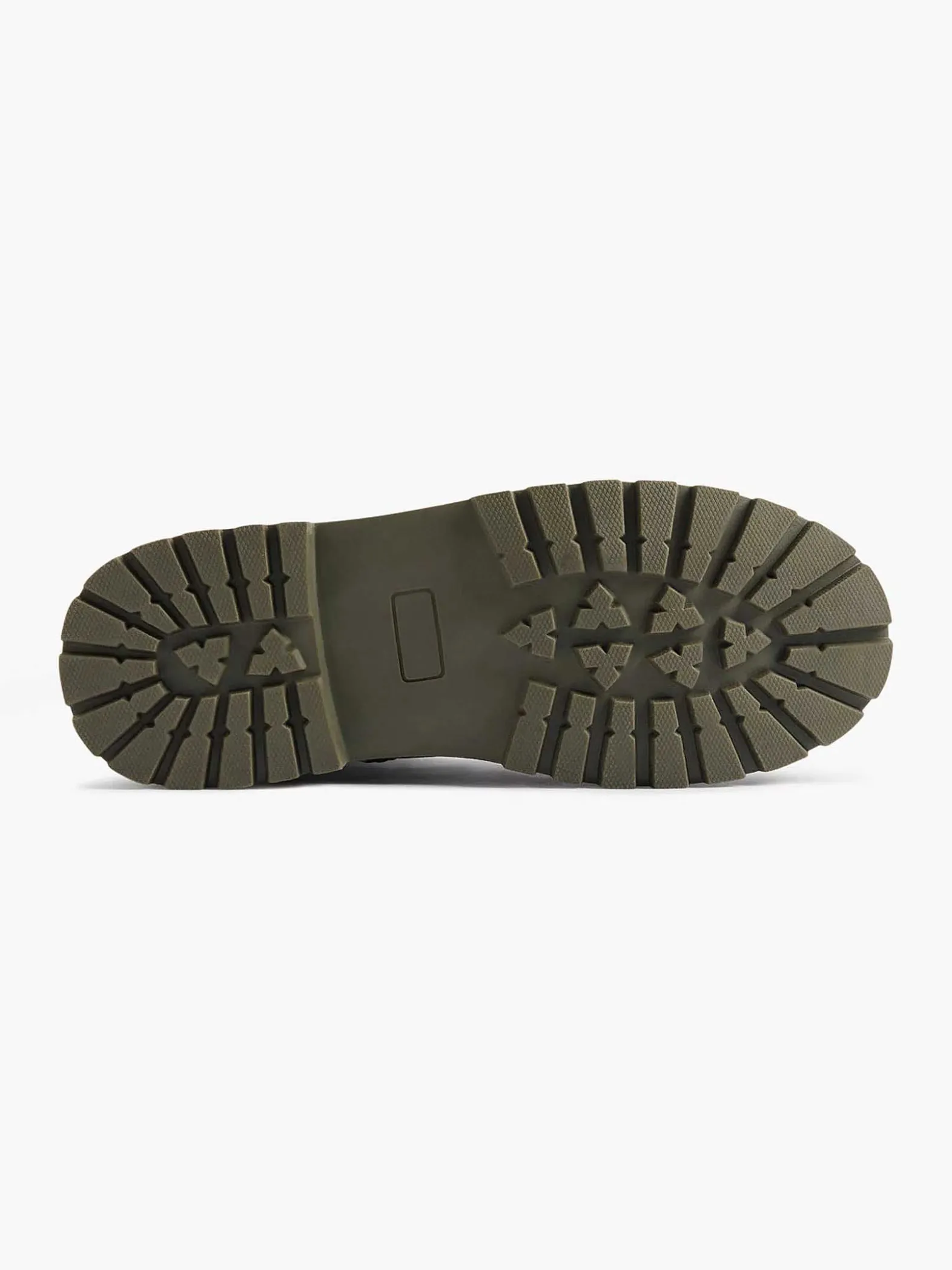 Vty Donkergroene Veterboot-Kinderen Babyschoenen