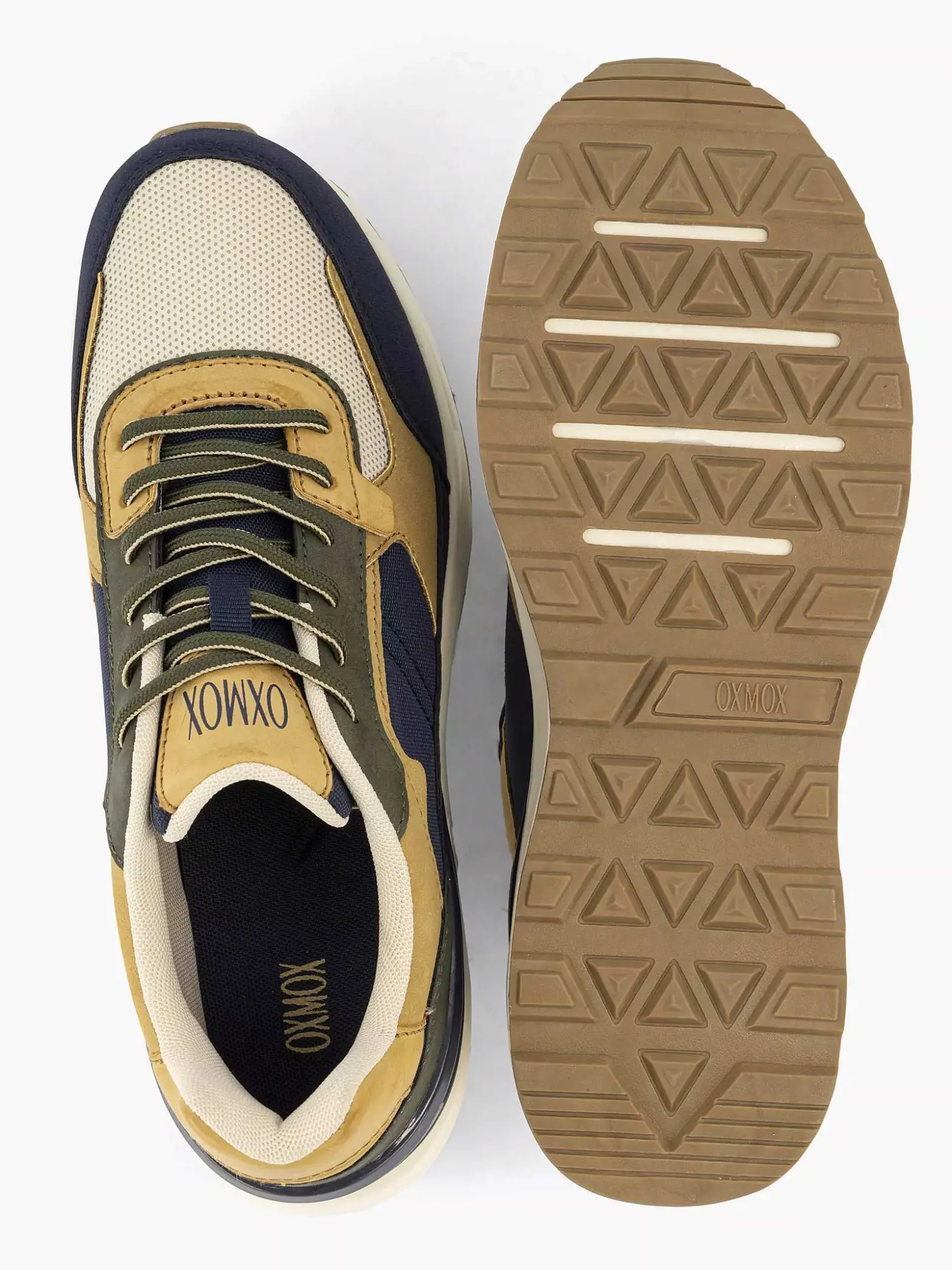 Oxmox Gekleurde Chunky Sneaker-Heren Sneakers