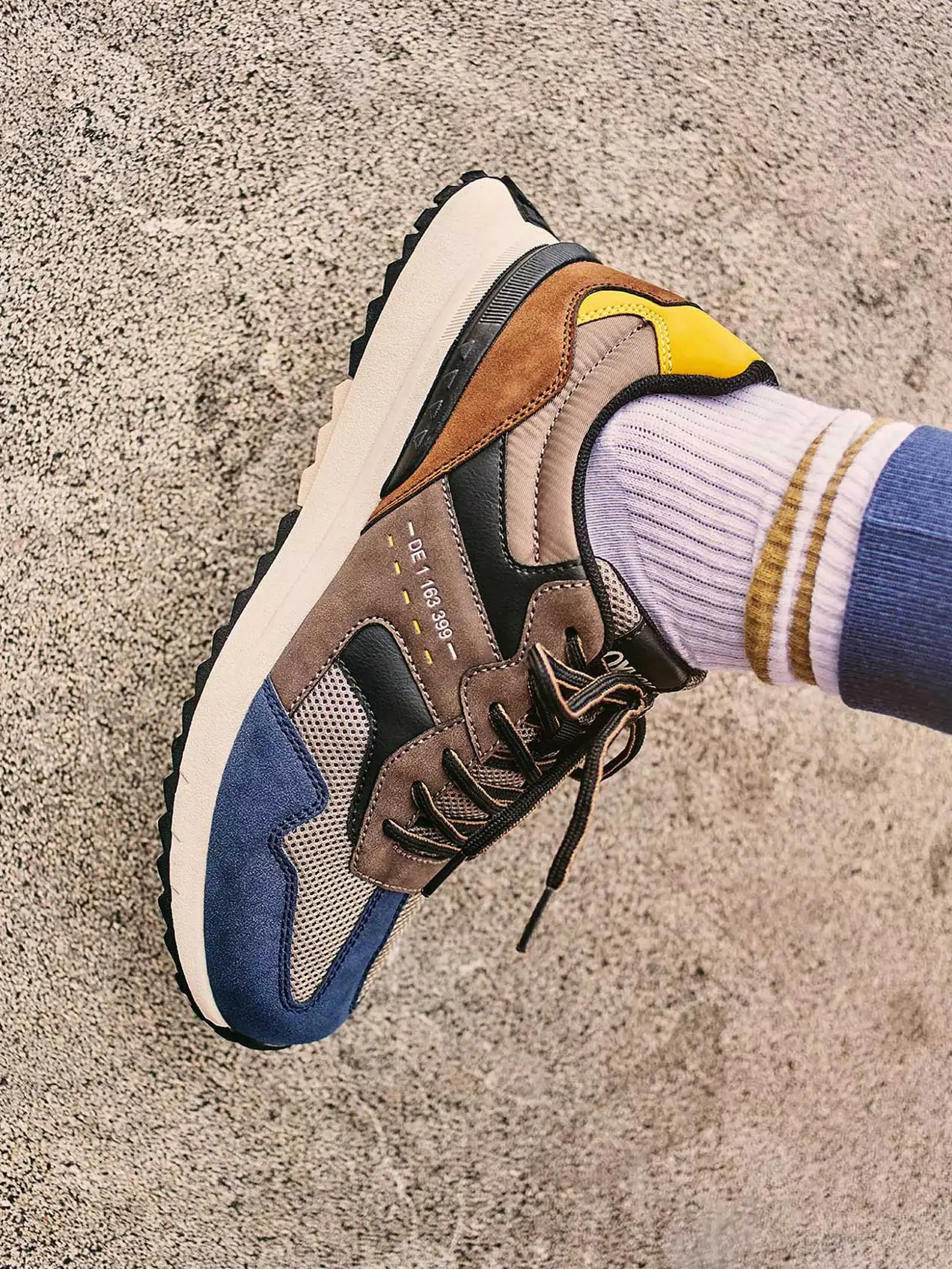 Oxmox Gekleurde Chunky Sneaker-Heren Sneakers