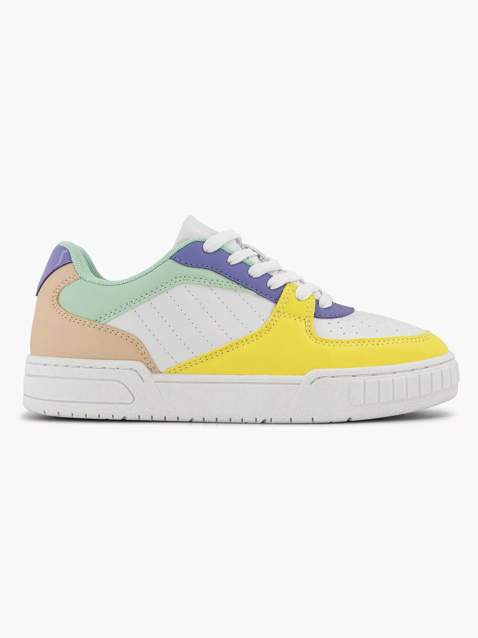 Graceland Gekleurde Platform Sneaker-Dames Sneakers