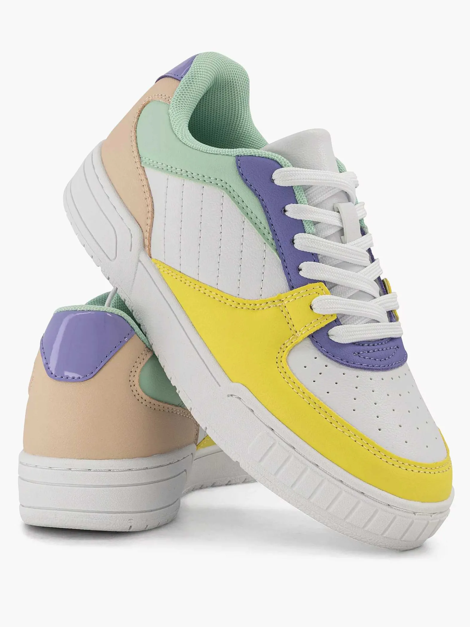 Graceland Gekleurde Platform Sneaker-Dames Sneakers
