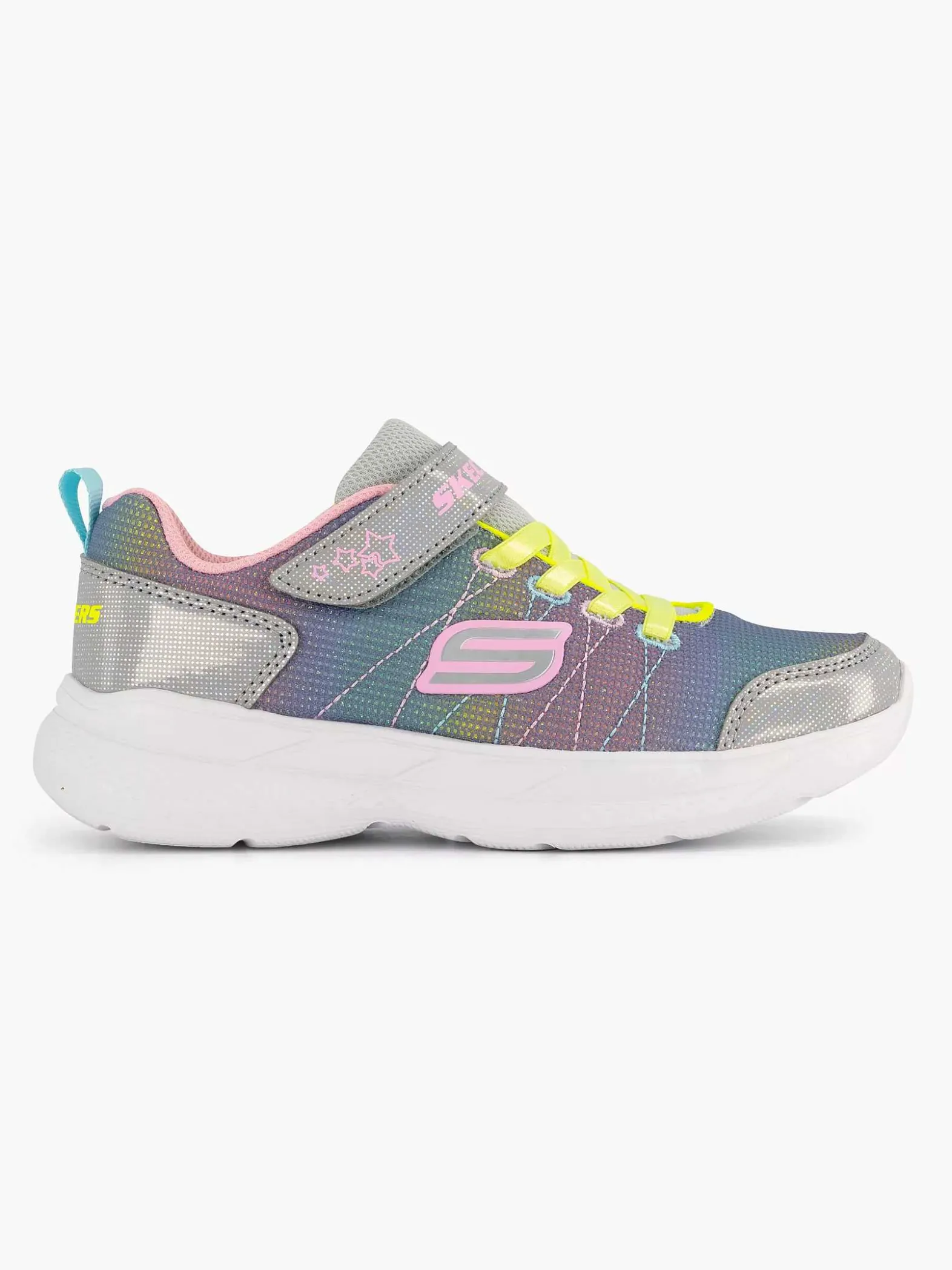 Skechers Gekleurde Snap Sprints 2.0 - Stars Away-Kinderen Babyschoenen