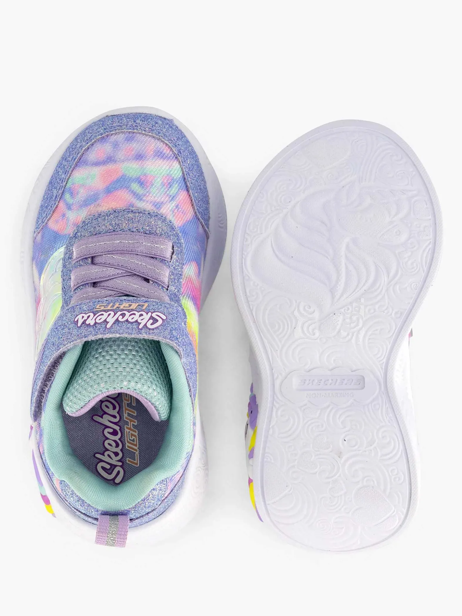 Skechers Gekleurde Sneaker Lichtjes-Kinderen Jongensschoenen