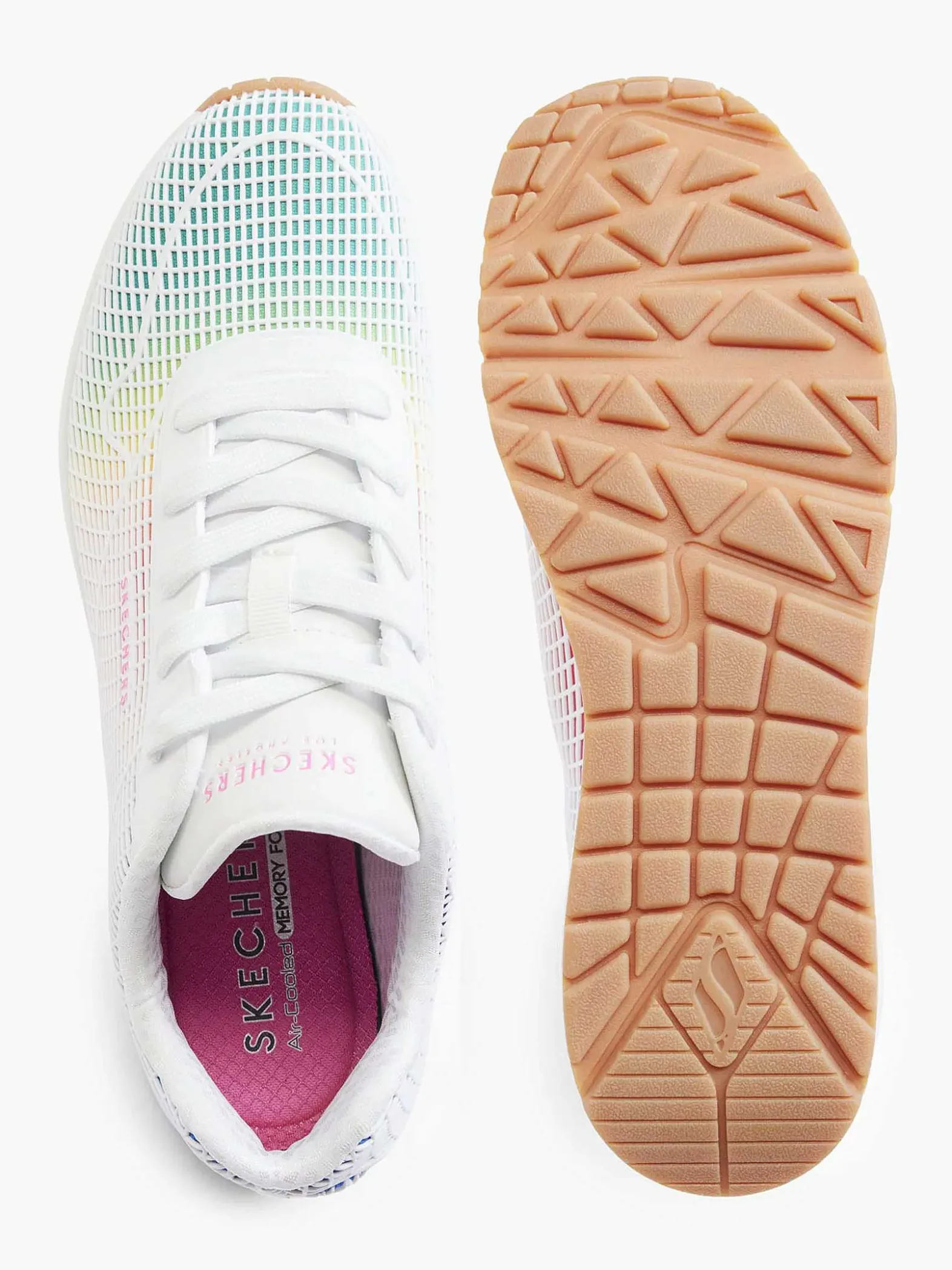 Skechers Gekleurde Sneaker Memory Foam-Dames Sneakers