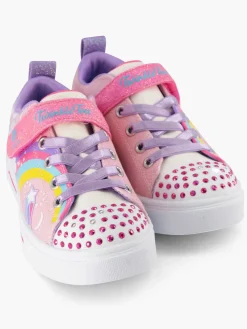 Skechers Gekleurde Twinkle Sparks - Unicorn Charme-Kinderen Jongensschoenen