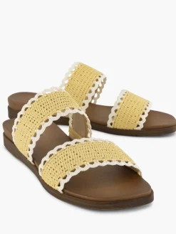 Graceland Gele Slipper-Dames Slippers