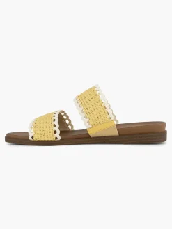 Graceland Gele Slipper-Dames Slippers