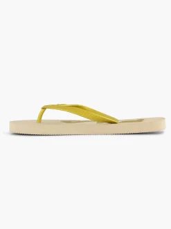 FILA Gele Teenslipper-Dames Sandalen