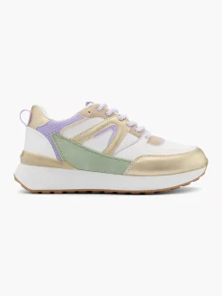 Graceland Gouden Chunky Sneaker-Dames Sneakers