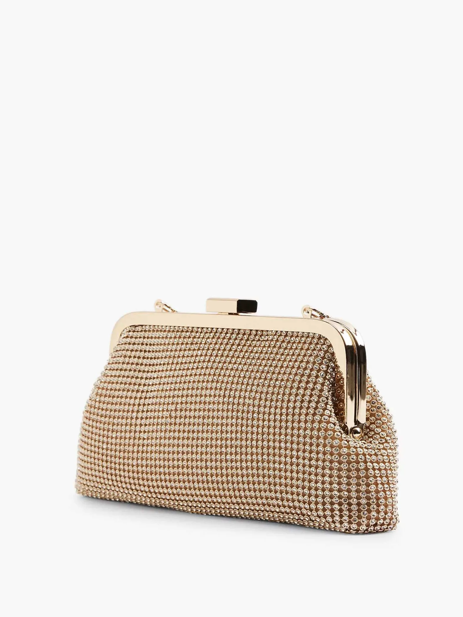 Graceland Gouden Clutch Glitters-Dames Online Exclusive Accessoires
