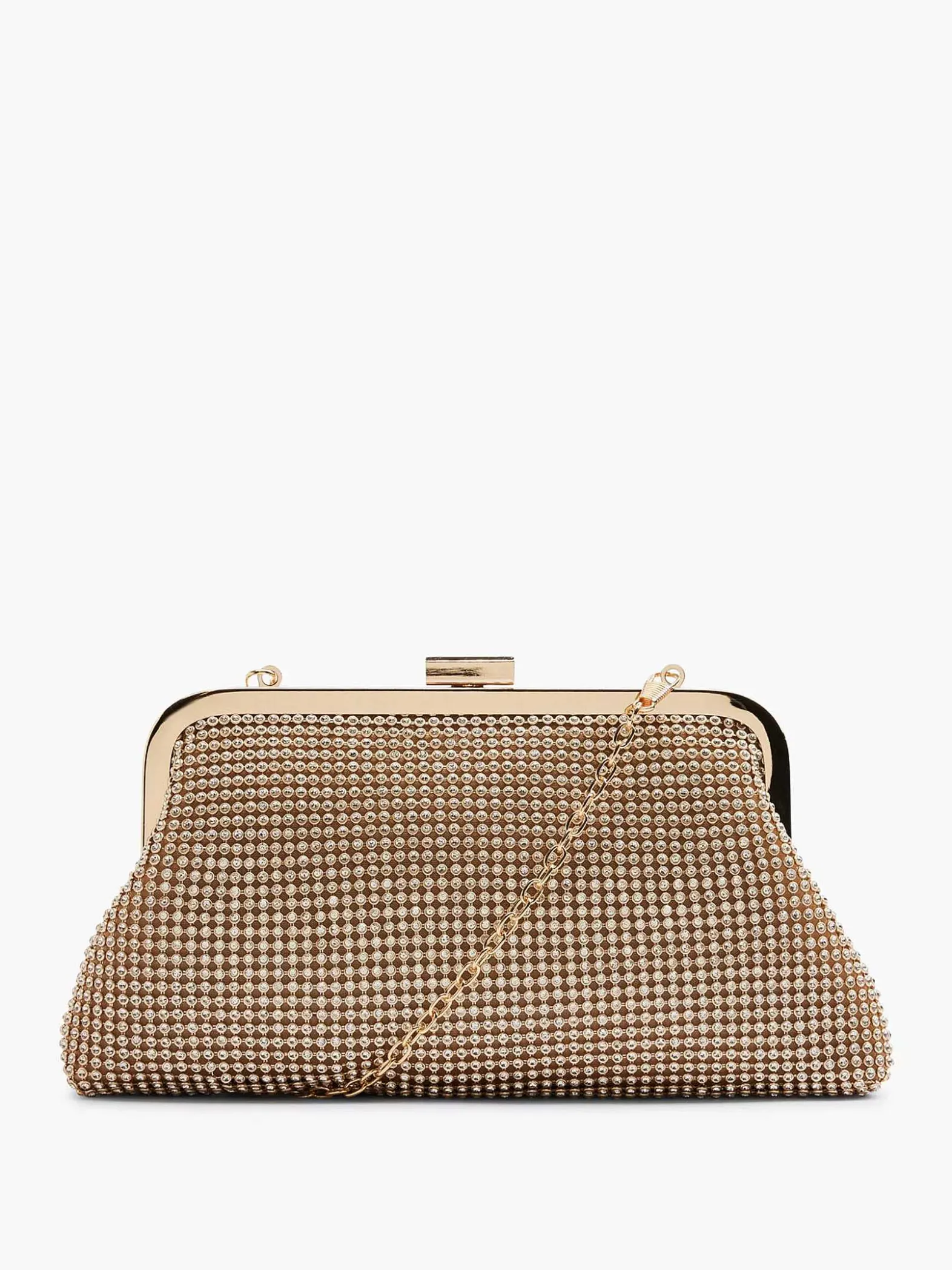 Graceland Gouden Clutch Glitters-Dames Online Exclusive Accessoires