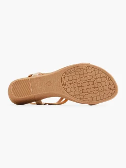 Easy Street Gouden Comfort Sandalette-Dames Comfort Schoenen