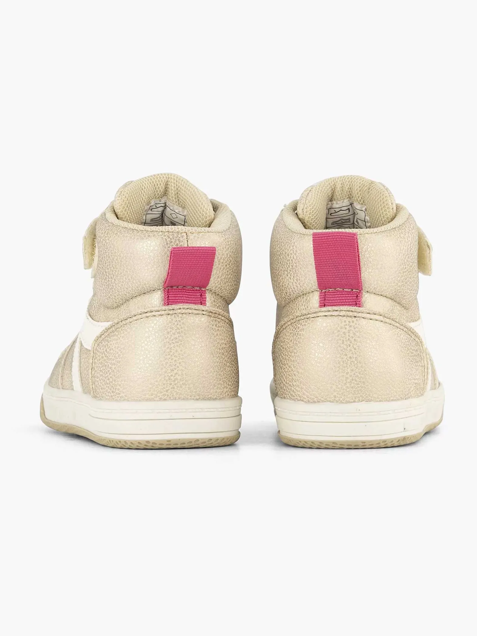 Cupcake Couture Gouden Hoge Sneaker-Kinderen Jongensschoenen