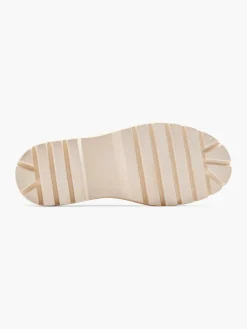 Oxmox Gouden Metallic Chunky Loafer-Dames Instappers