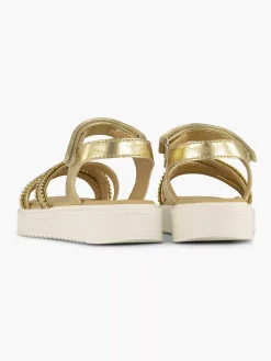 Oxmox Gouden Platform Sandaal-Kinderen Jongensschoenen