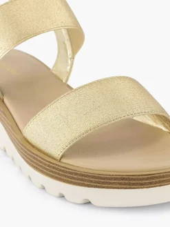 Graceland Gouden Sandaal-Dames Sandalen