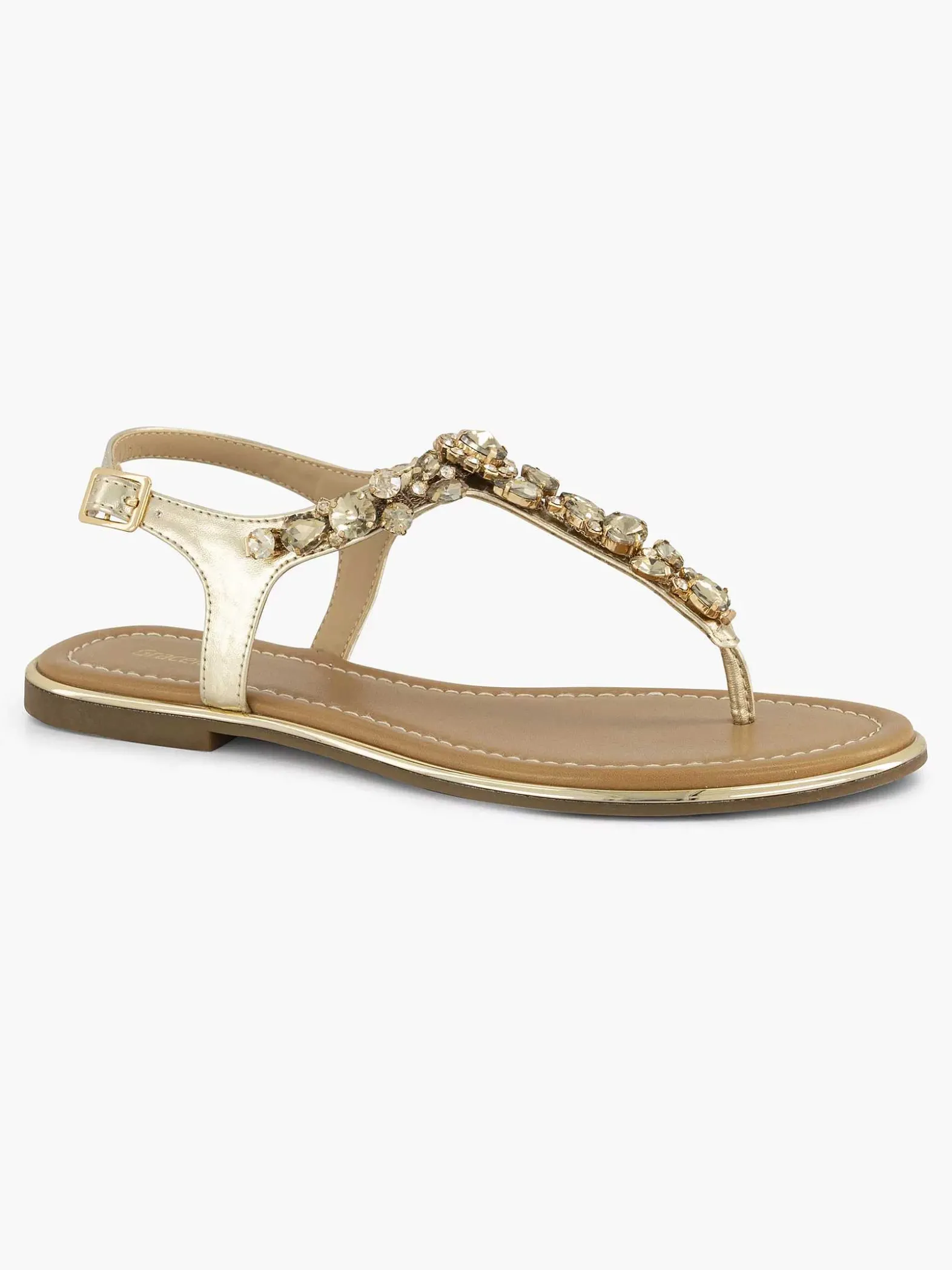 Graceland Gouden Sandaal-Dames Sandalen