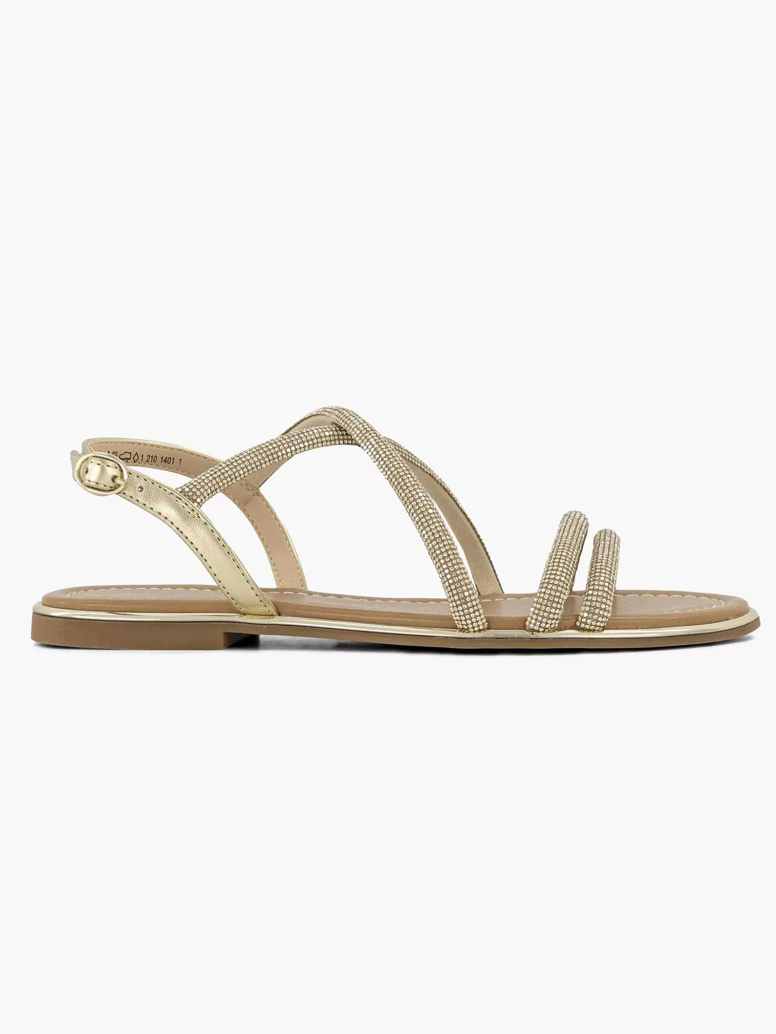Graceland Gouden Sandaal-Dames Sandalen