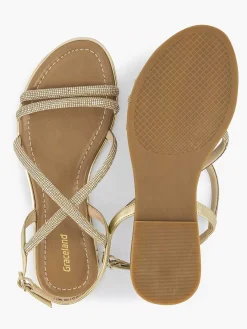 Graceland Gouden Sandaal-Dames Sandalen