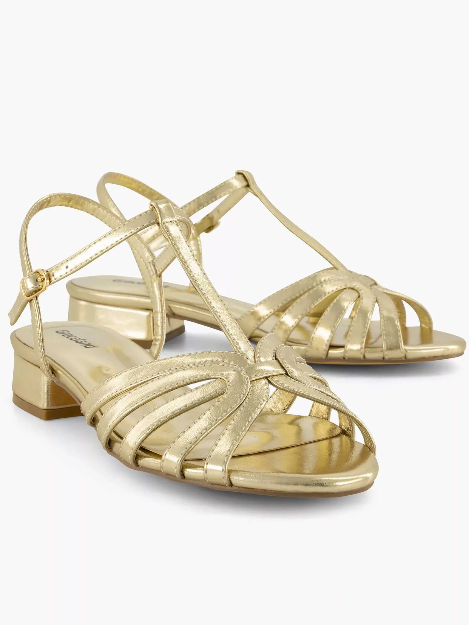 Graceland Gouden Sandaal-Dames Sandalen