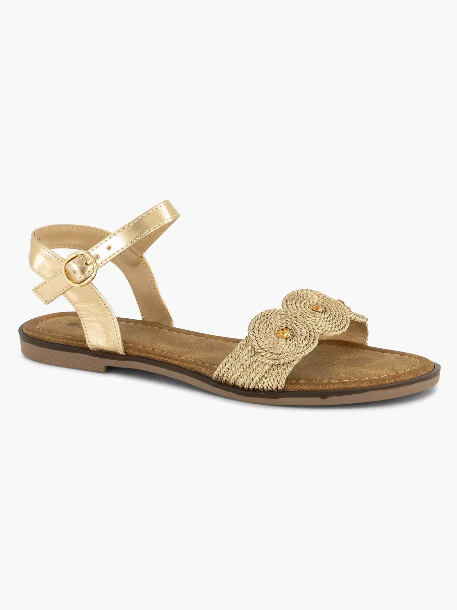Graceland Gouden Sandaal-Dames Sandalen