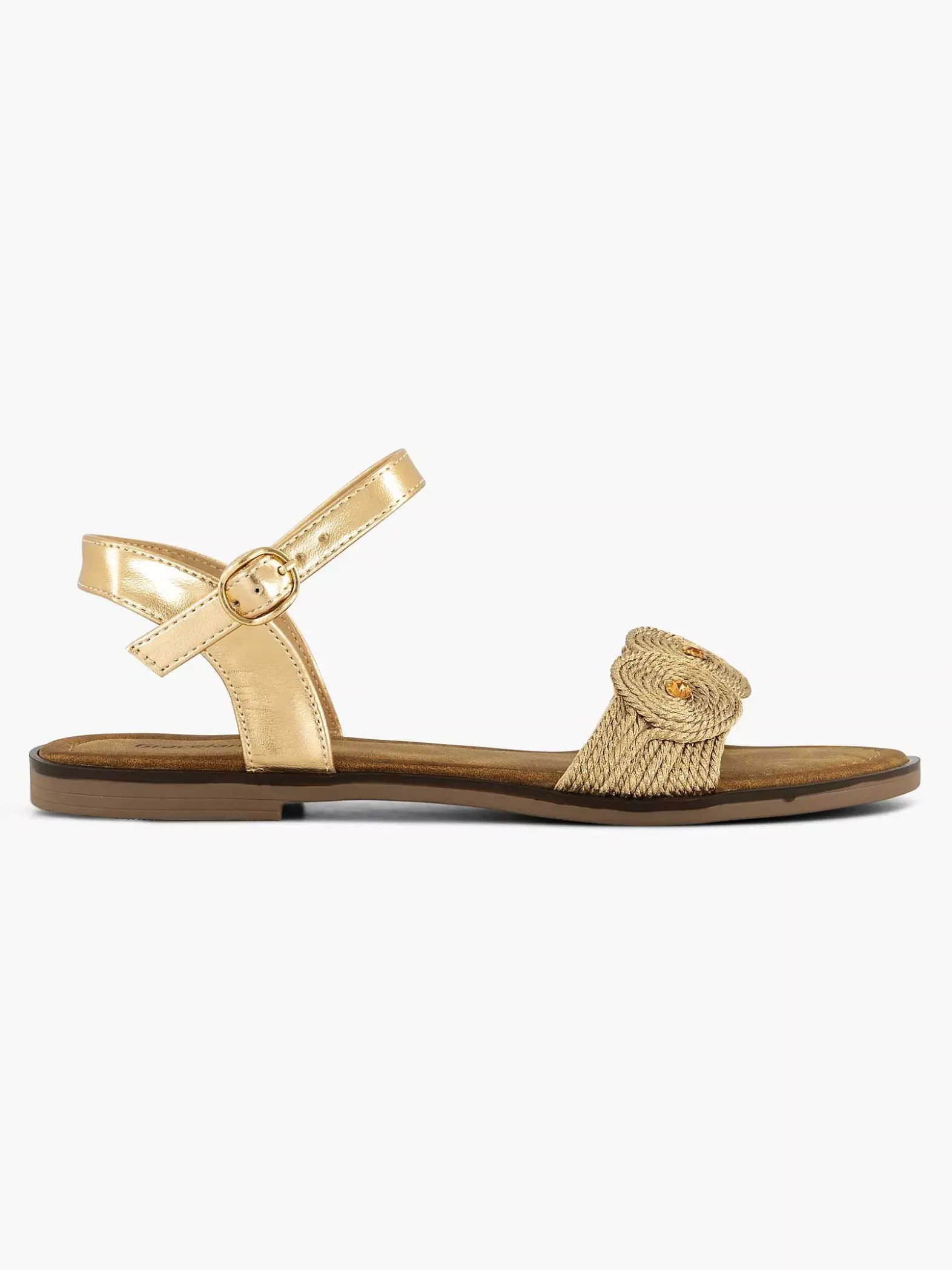 Graceland Gouden Sandaal-Dames Sandalen