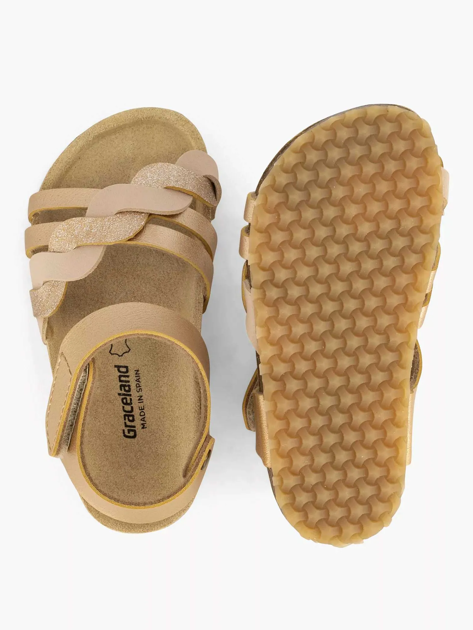 Graceland Gouden Sandaal-Kinderen Babyschoenen