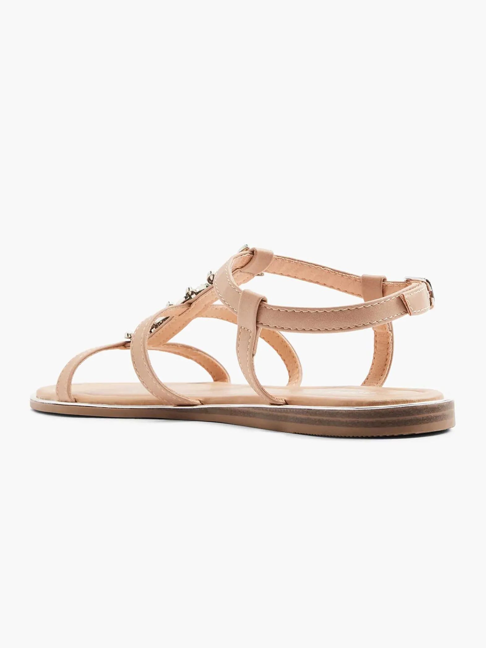 Graceland Gouden Sandaal Sierketting (Falsche Bilder)-Dames Sandalen