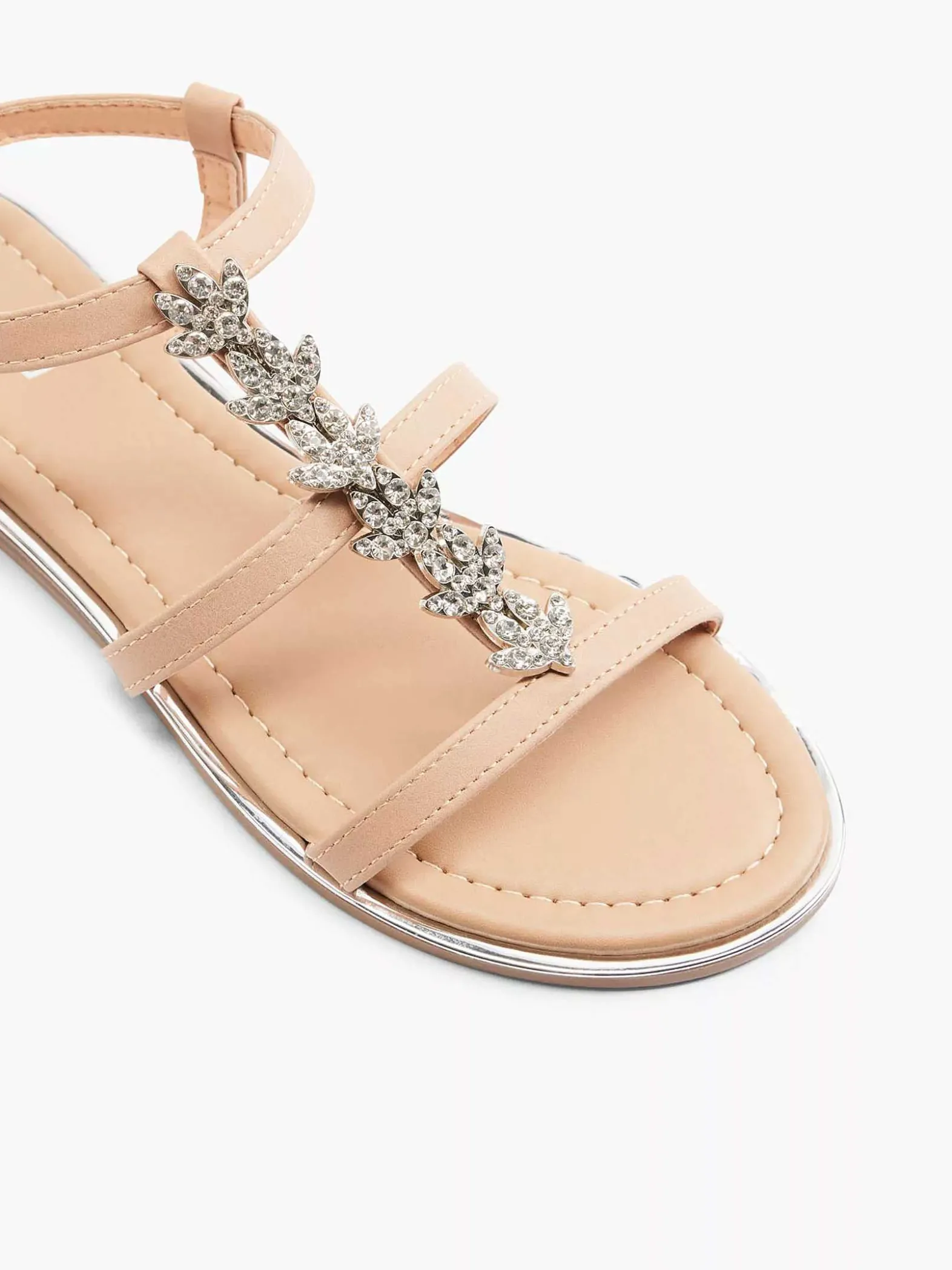 Graceland Gouden Sandaal Sierketting (Falsche Bilder)-Dames Sandalen