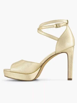 Graceland Gouden Sandalette-Dames Pumps
