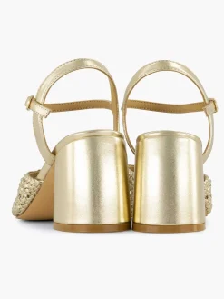 Graceland Gouden Sandalette-Dames Sandalen